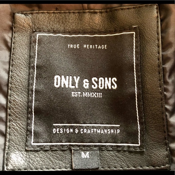 Biker Faux Leather Jacket - Picture 8 of 9